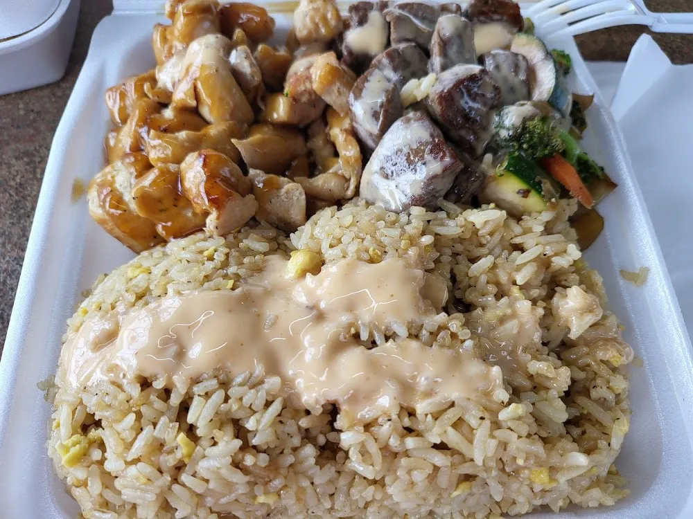 Steak and Chicken Hibachi